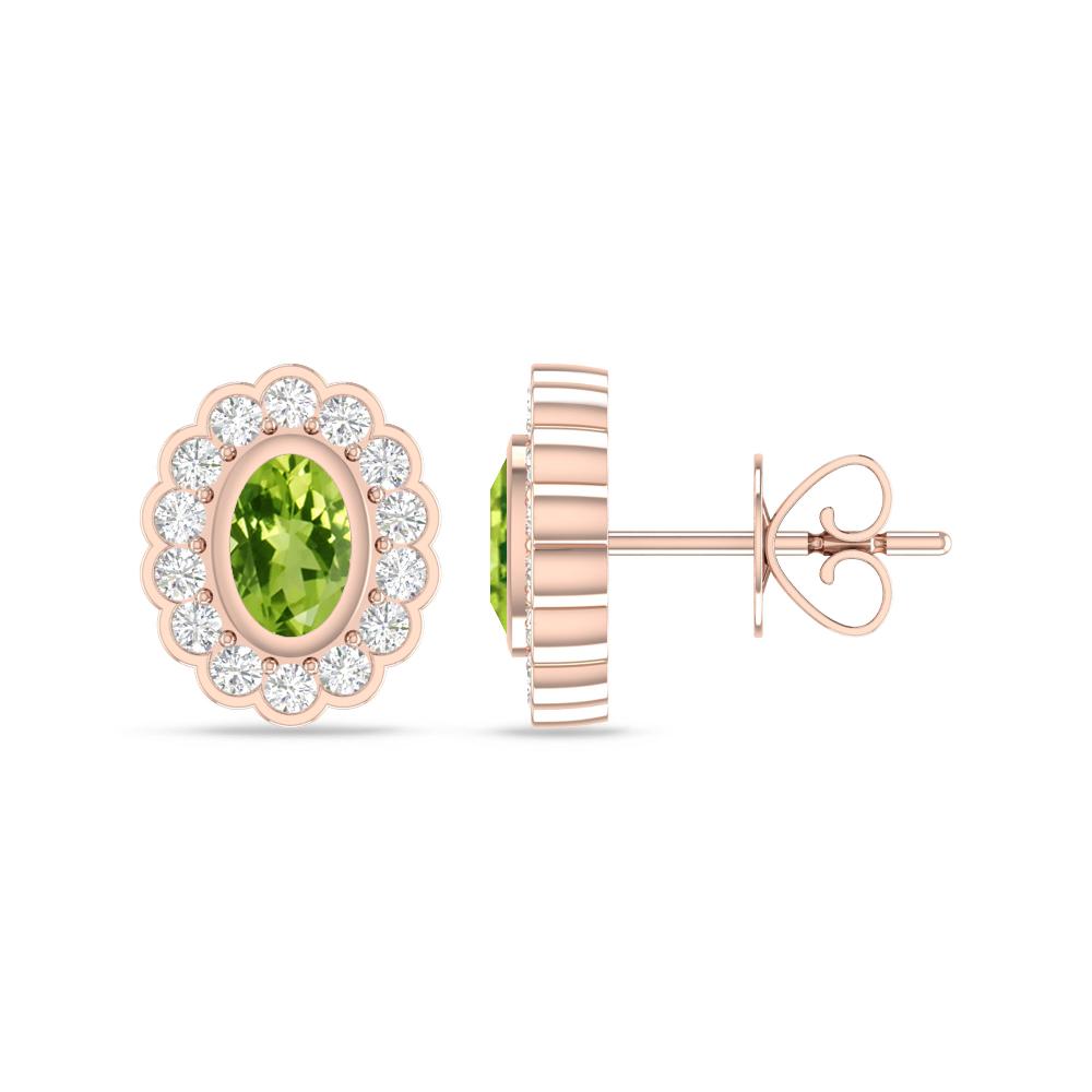Rose Gold - Peridot